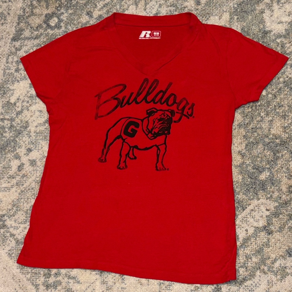 Russell Athletic Red Bulldogs Graphic Tee
